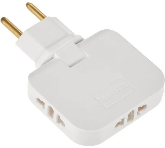 Набор idealim 3 плоских поворотных тройника для розетки light-V2-usb 1