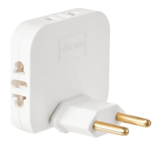 Набор idealim 3 плоских поворотных тройника для розетки light-V2-usb