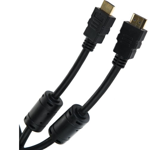 Кабель HDMI AOpen/Qust 5m 19M/M,2 фильтра 1.4V,3D/Ethernet ACG511D-5M 1