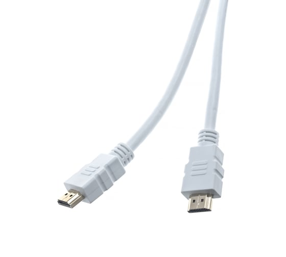 Кабель HDMI AOpen/Qust 19M/M 1.4V,3D/Ethernet ACG511W-5M 5m, белый 1