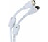 Кабель HDMI AOpen/Qust 19M/M ver 2.0, 10М, 2 фильтра, белый ACG711DW-10M 1