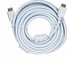 Кабель HDMI AOpen/Qust 19M/M ver 2.0, 10М, 2 фильтра, белый ACG711DW-10M 2