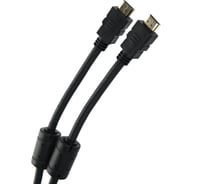 Кабель HDMI AOpen/Qust 19M/M,2 фильтра 1.4V,3D/Ethernet 15m ACG511D-15M