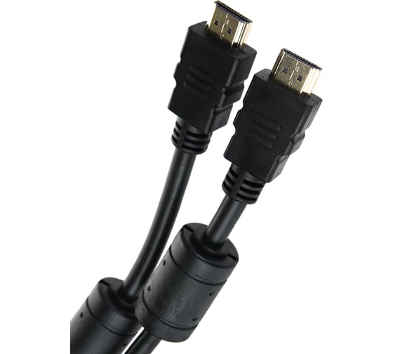 Кабель HDMI AOpen/Qust 19M/M,2 фильтра 1.4V,3D/Ethernet 10m ACG511D-10M 1