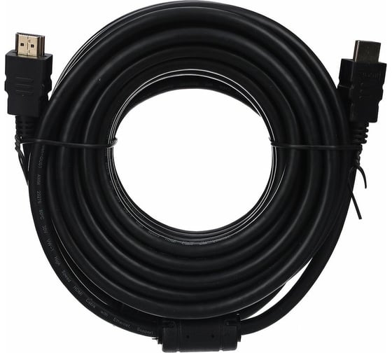 Кабель HDMI AOpen/Qust 19M/M ver 2.0, 15М, 2 фильтра ACG711D-15M