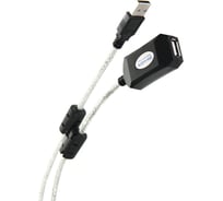 Кабель-адаптер AOpen/Qust USB2.0-repeater, удлинительный активный Am-Af 25м Aopen ACU823-25M