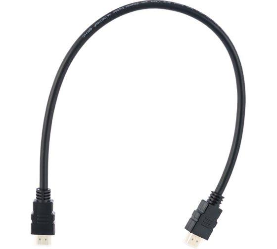 Кабель HDMI AOpen/Qust 19M/M ver 2.0, 0.5М Aopen ACG711-0.5M