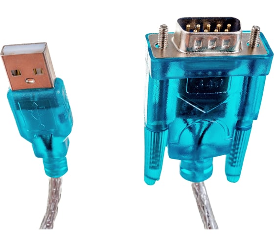 Кабель-переходник AOpen/Qust USB Am - RS-232 DB9M, винты добавляет в ...