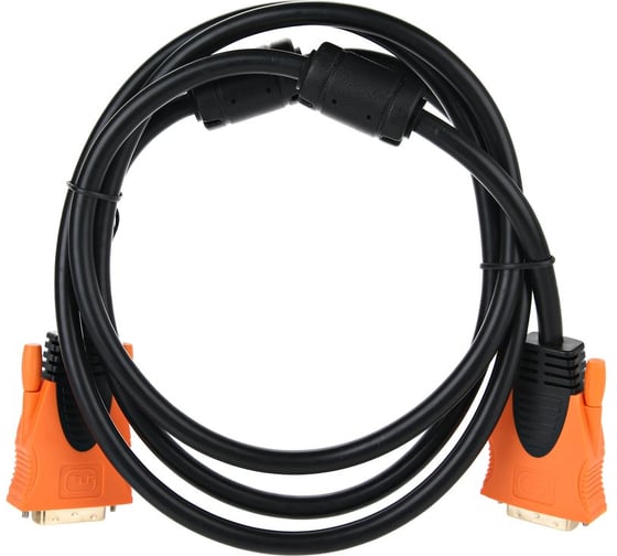 Кабель AOpen/Qust DVI-DVI Dual Link 25M-25M, 1.8m, 2 фильтра ACG446D-1.8M