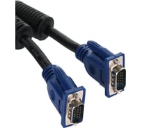 Кабель AOpen/Qust монитор-SVGA card 15M-15M 10м 2 фильтра ACG341AD-10M
