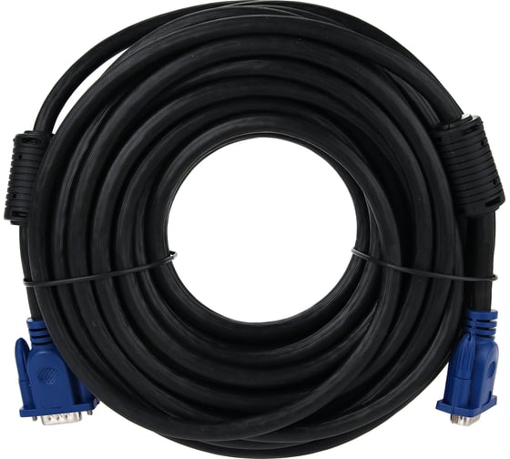 Кабель AOpen/Qust монитор-SVGA card 15M-15M 15м 2 фильтра ACG341AD-15M