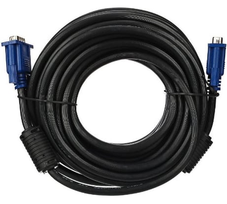 Кабель VCOM монитор-SVGA card /15M-15M/ 10м, 2 фильтра VVG6448-10M VVG6448-10MC