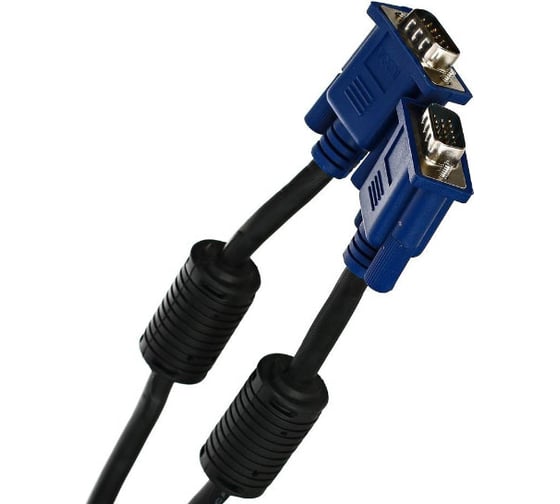 Кабель VCOM монитор-SVGA card /15M-15M/ 10м, 2 фильтра VVG6448-10M VVG6448-10MC