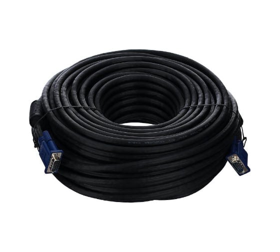Кабель VCOM VVG6448-40M монитор-SVGA card /15M-15M/ 40м, 2 фильтра VVG6448-40MC