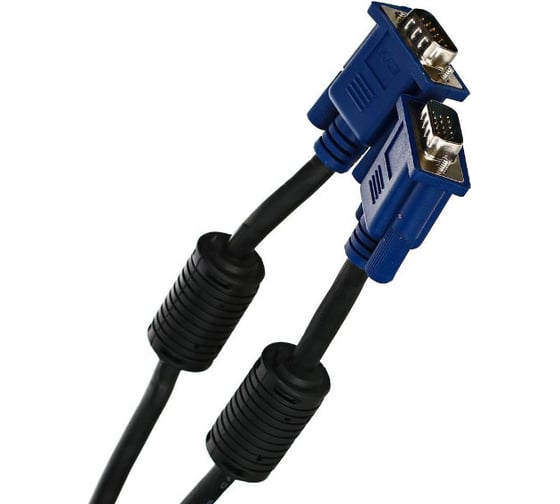 Кабель VCOM VVG6448-20M монитор-SVGA card /15M-15M/ 20м, 2 фильтра VVG6448-20MC