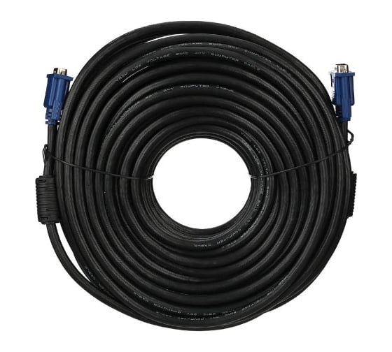 Кабель VCOM VVG6448-30M монитор-SVGA card /15M-15M/ 30м, 2 фильтра VVG6448-30MC 1