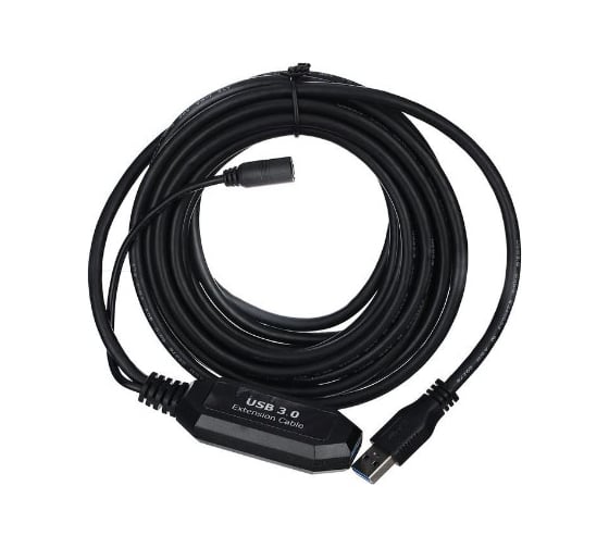 Кабель-адаптер VCOM CU827 USB3.0-repeater, удлинительный, активный, Am-Af, 5м CU827-5M