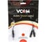 Кабель-адаптер VCOM CV203 3.5ST/M//2*3.5 ST/F/, 0.2метра CV203-0.2M 3