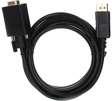 Кабель-переходник VCOM DisplayPort M - VGA M, 1,8м CG607-1.8M
