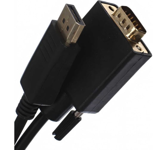 Кабель-переходник VCOM DisplayPort M - VGA M, 1,8м CG607-1.8M