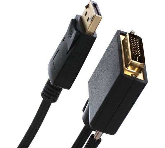 Кабель-переходник VCOM DisplayPort M - DVI M, 1,8м CG606-1.8M