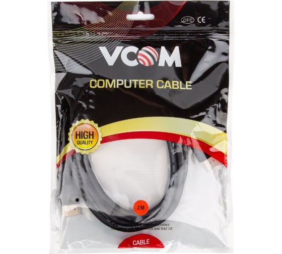Соединительный кабель VCOM DISPLAY PORT v1.4, 8K60Hz, 2m CG632-2M