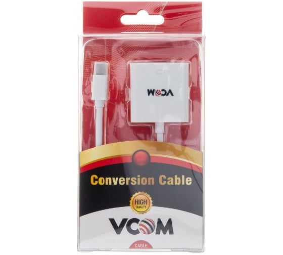 Кабель-переходник VCOM Mini DisplayPort /M/ - VGA /F/ VHD6070