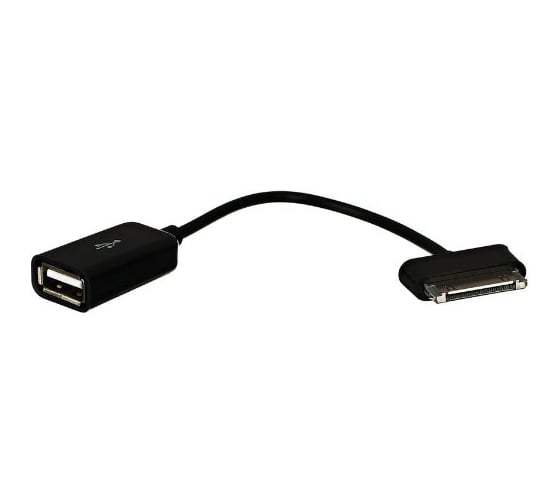 Кабель-переходник VCOM OTG Samsung 30pin - USB A f, 0,15m CU277
