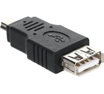 Переходник VCOM USB 2.0 A f - mini USB-5P CA411
