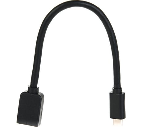 Кабель-адаптер VCOM USB 3.1 Type-C m - USB 3.0 A f, OTG, 1,5A, 5,0Gbps, 0,2m CU409