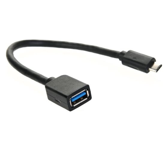Кабель-адаптер VCOM USB 3.1 Type-C m - USB 3.0 A f, OTG, 1,5A, 5,0Gbps, 0,2m CU409