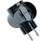 Сетевой разветвитель STEKKER 250В, 10A, IP20, черный, ADP10-15-20 39001 3