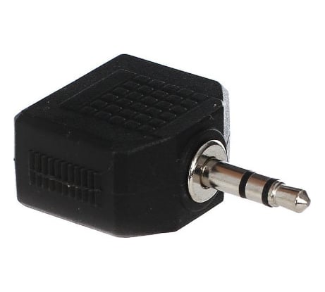 Переходник-разветвитель VCOM аудио 3.5 Jack /M/ - 2x3.5 Jack /F/, стерео VAD7847
