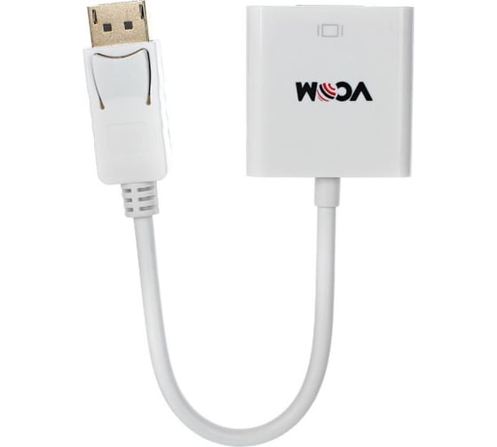 Кабель-переходник VCOM DisplayPort M - VGA F 0.15м CG603