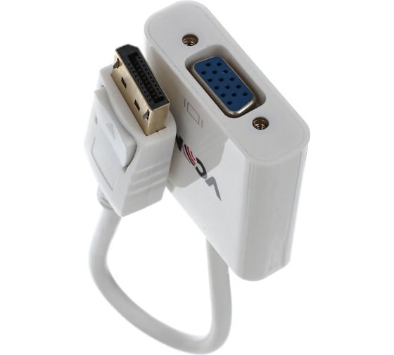 Кабель-переходник VCOM DisplayPort M - VGA F 0.15м CG603