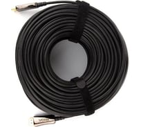 Активный оптический кабель VCOM HDMI 19M/M, ver. 2.0, 4K60 Hz, 80m D3742A-80M