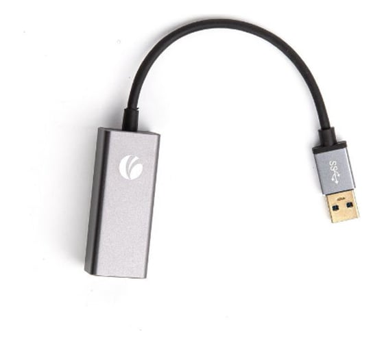 Кабель-переходник VCOM USB 3.0 Am - LAN RJ-45, Ethernet 1000 Mbps, Aluminum Shell DU312M