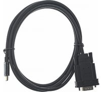 Кабель-адаптер VCOM USB 3.1 Type-C/m - VGA/M, 1080 60Hz, 1.8M CU421C-1.8M