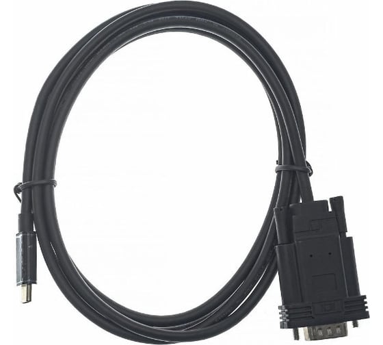 Кабель-адаптер VCOM USB 3.1 Type-C/m - VGA/M, 1080 60Hz, 1.8M CU421C-1.8M 1
