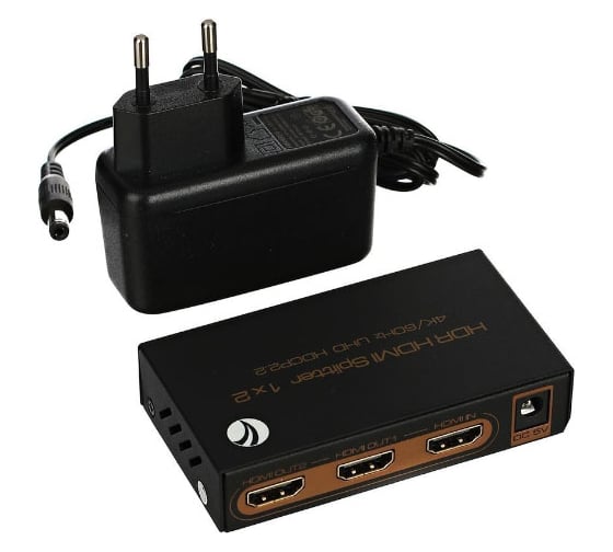 Разветвитель VCOM HDMI Spliitter 1=2 2.0v DD422