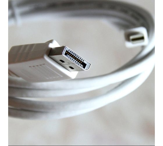 Кабель-переходник VCOM Mini DisplayPort M - Display Port M, 4K*60 Hz, 1,8м CG681-1.8M