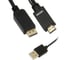 Кабель-переходник VCOM HDMI/M/+USB - DisplayPort /M/, 4K*30Hz, 1.8M CG599C-1.8M 2