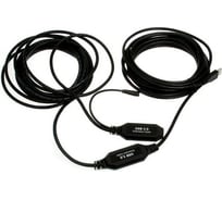 Удлинительный активный кабель-адаптер VCOM CU827 USB 3.0-repeater, Am-Af, 10м CU827-10M