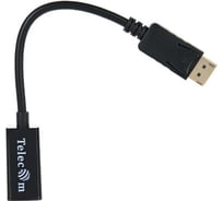 Кабель-переходник Telecom DisplayPort - HDMI-F, 0.2m TA553