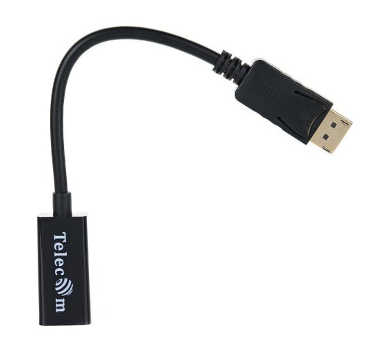 Кабель-переходник Telecom DisplayPort - HDMI-F, 0.2m TA553 1
