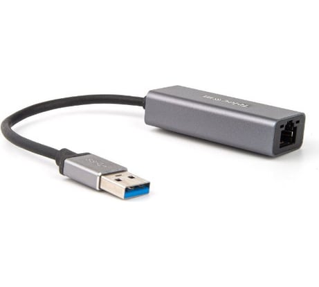 Кабель-переходник Telecom USB 3.0 /Am - LAN RJ-45 Ethernet 1000 Mbps, Aluminum Shell TU312M