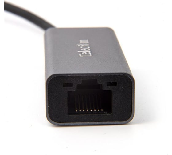 Кабель-переходник Telecom USB 3.0 /Am - LAN RJ-45 Ethernet 1000 Mbps, Aluminum Shell TU312M