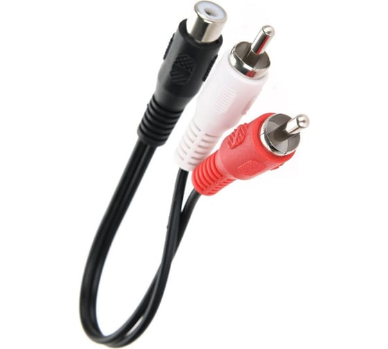 Кабель-разветвитель Telecom 1RCA /F/-2RCA/M/ TAV4355-0.2M 1