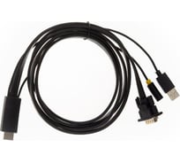 Кабель-переходник Telecom HDMI+audio+USB - VGA_M/M, 1,8м TA675-1.8M