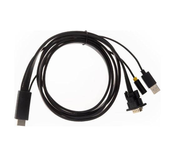 Кабель-переходник Telecom HDMI+audio+USB - VGA_M/M, 1,8м TA675-1.8M 1